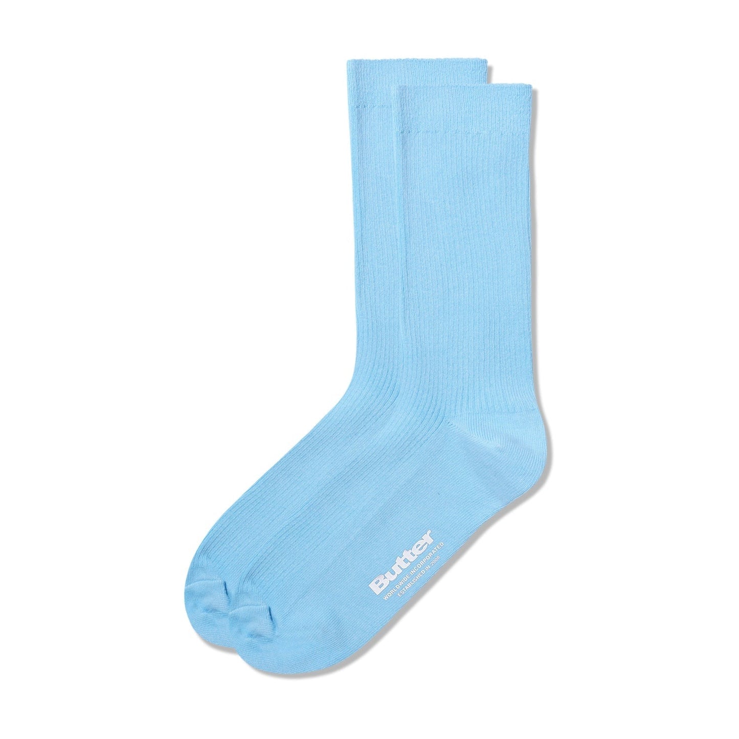 Pigment Dye Socks, Cornflower