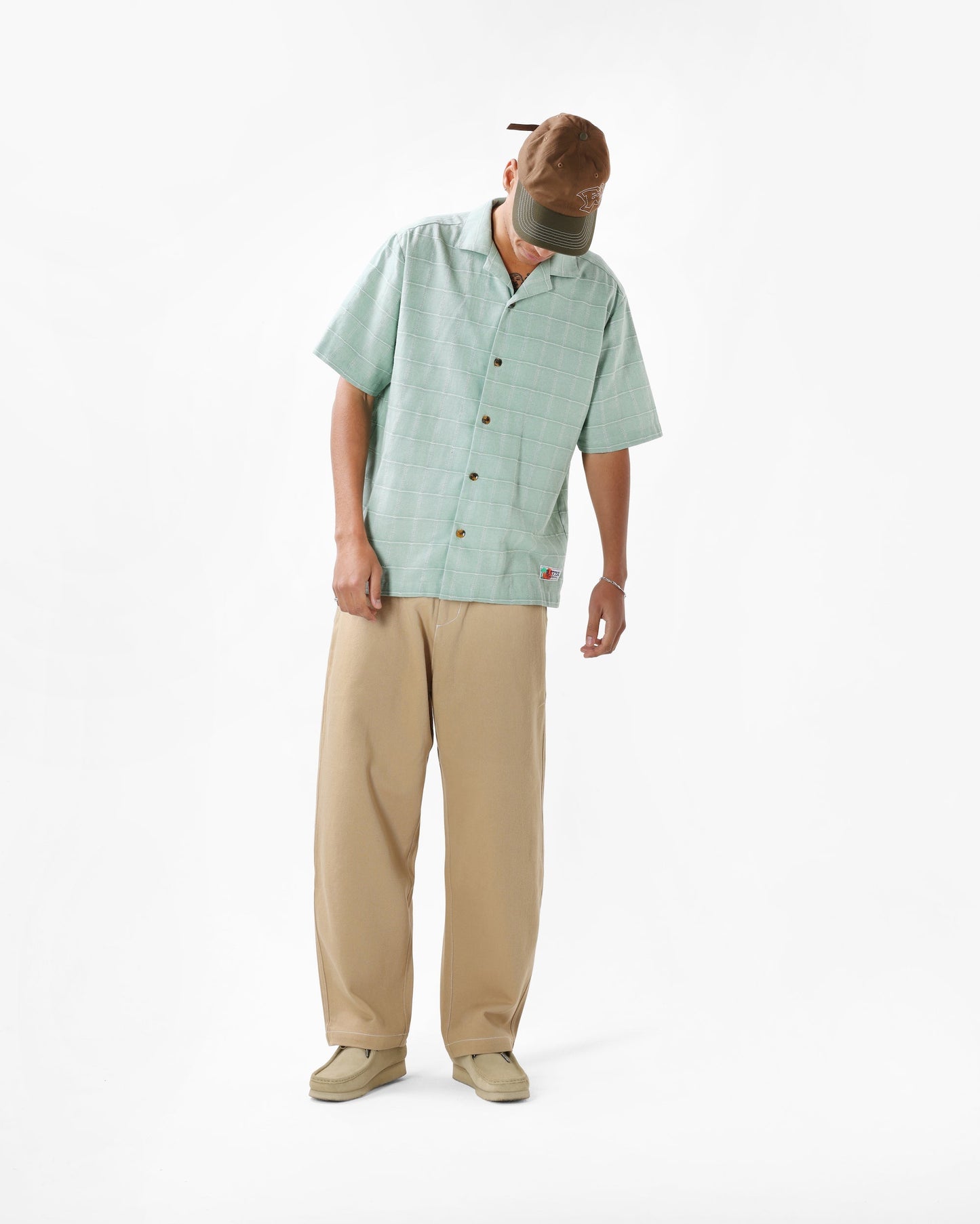 Pacific S/S Shirt, Pale Green
