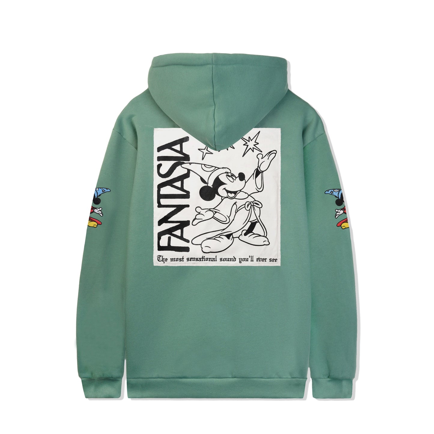  Applique Zip-Thru Hood, Sage