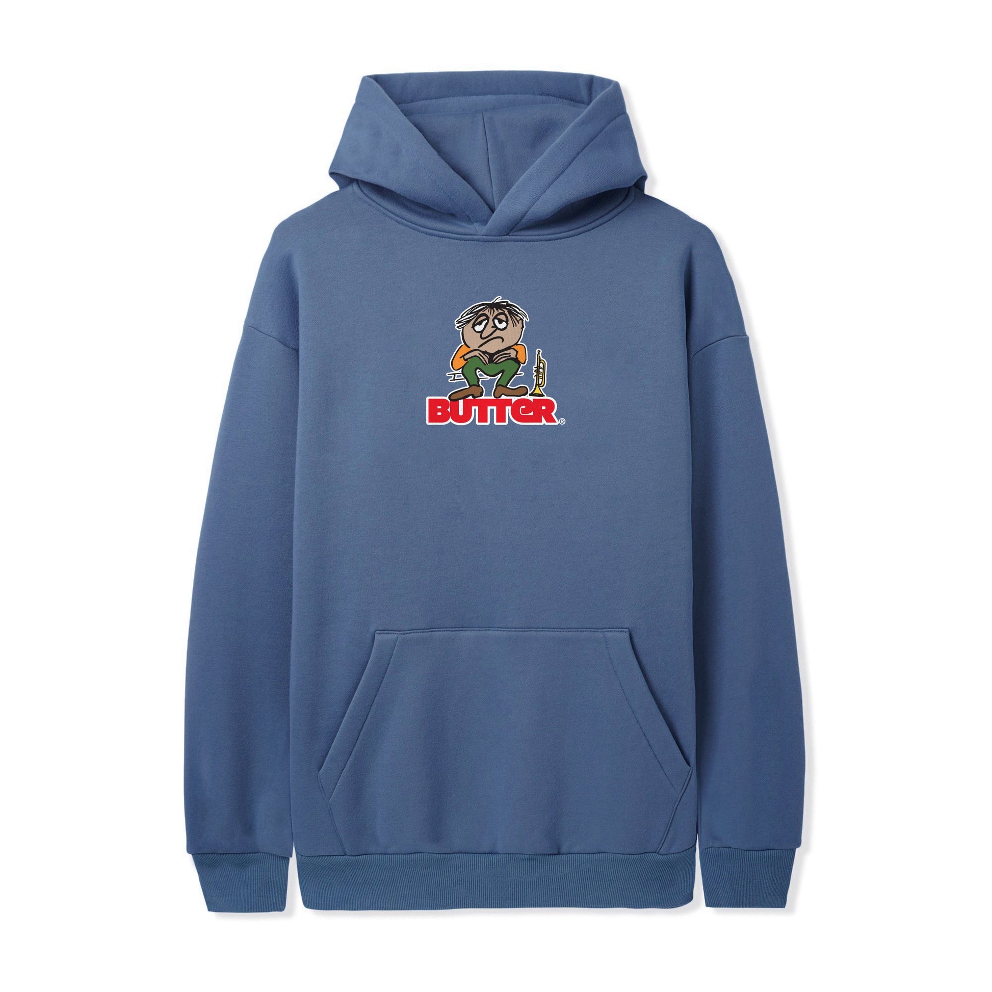  Blues Logo Pullover, Denim