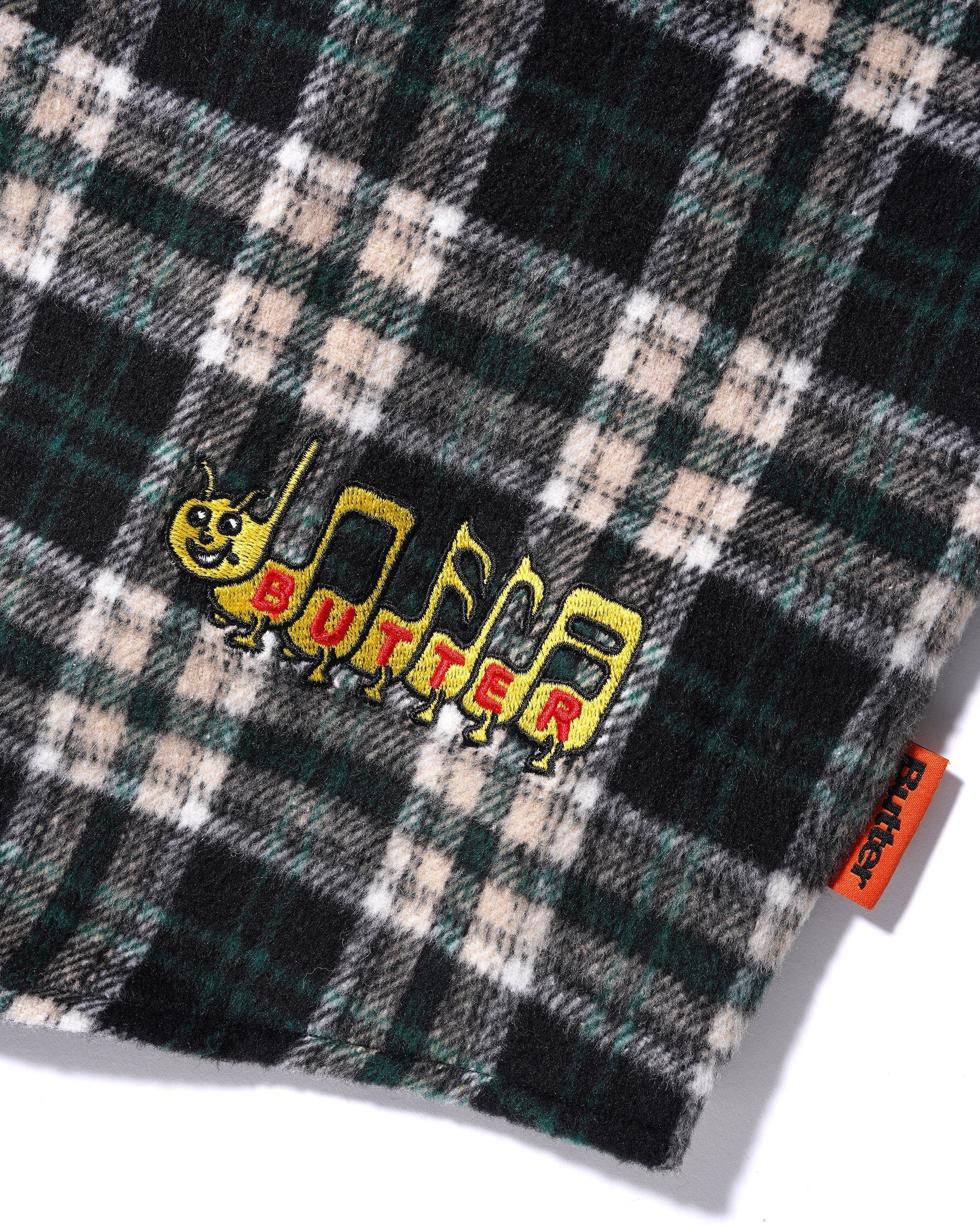  Caterpillar Flannel Shirt, Navy / Forest