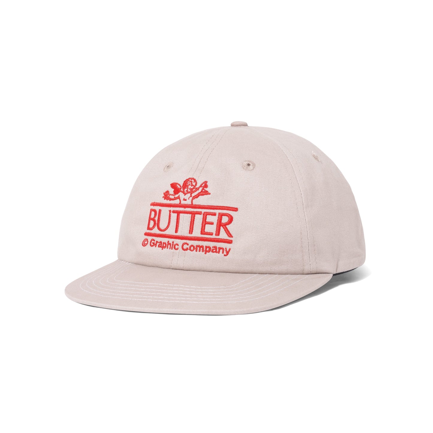  Cherub 6 Panel Cap, Khaki