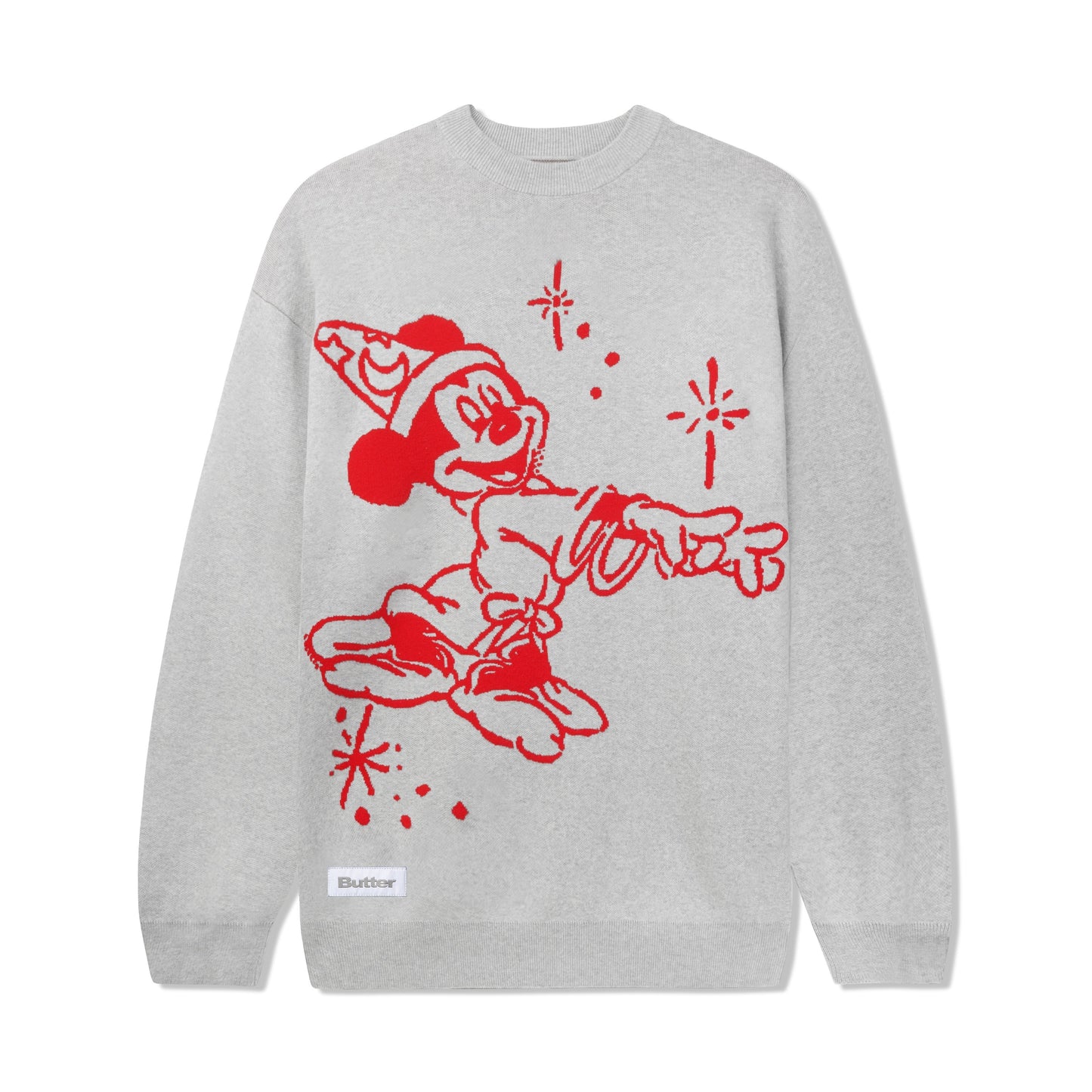  Cinema Knit Sweater, Grey