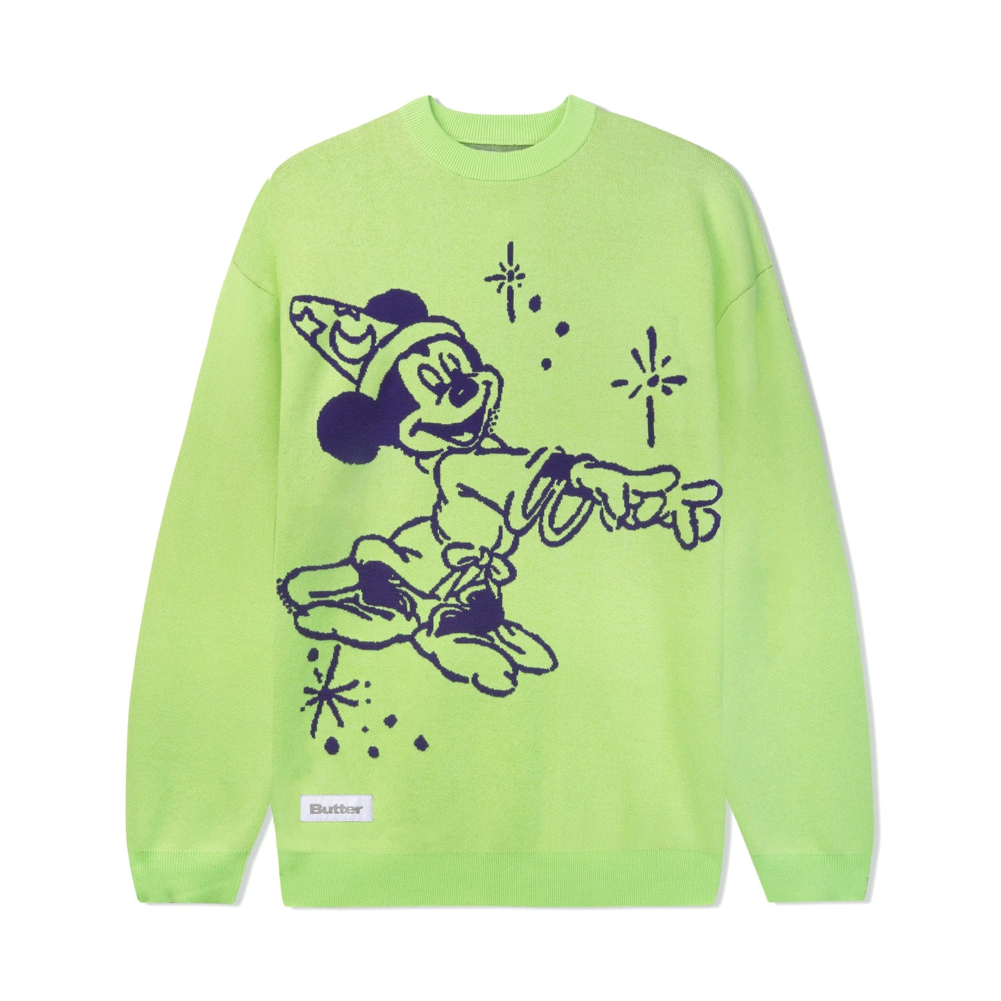  Cinema Knit Sweater, Washed Lime