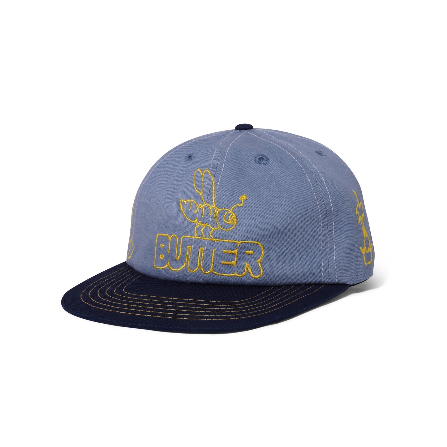  Critter 6 Panel Cap, Sky / Navy