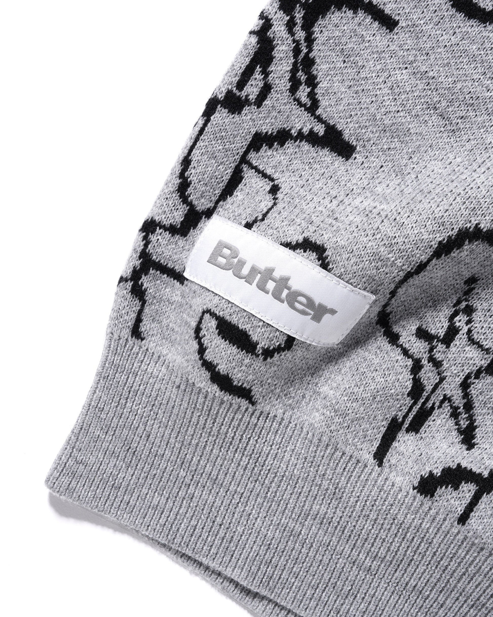  Spray Knit Sweater, Grey