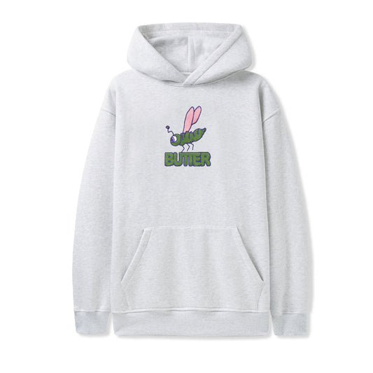  Dragonfly Embroidered Pullover, Ash