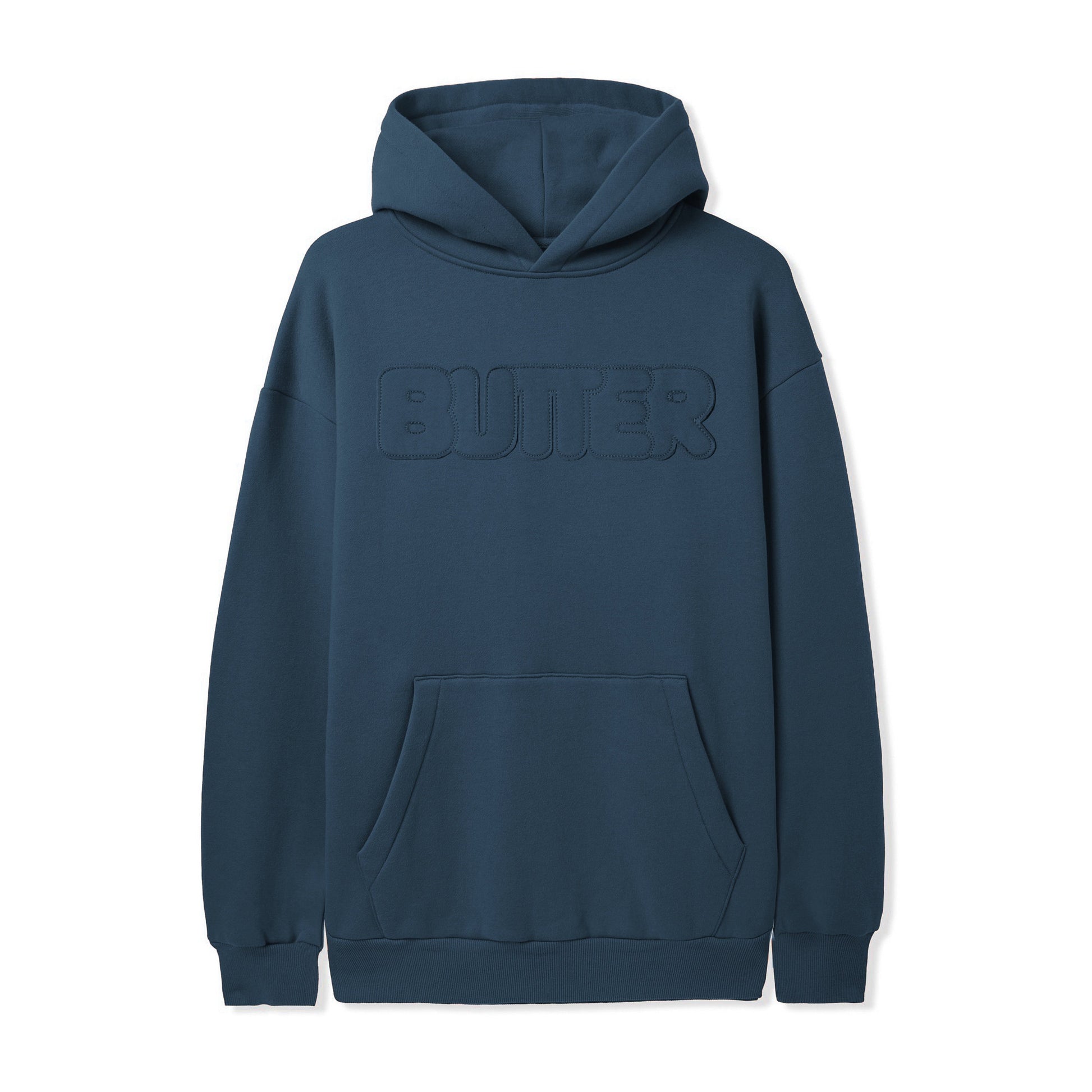  Fabric Applique Pullover, Denim