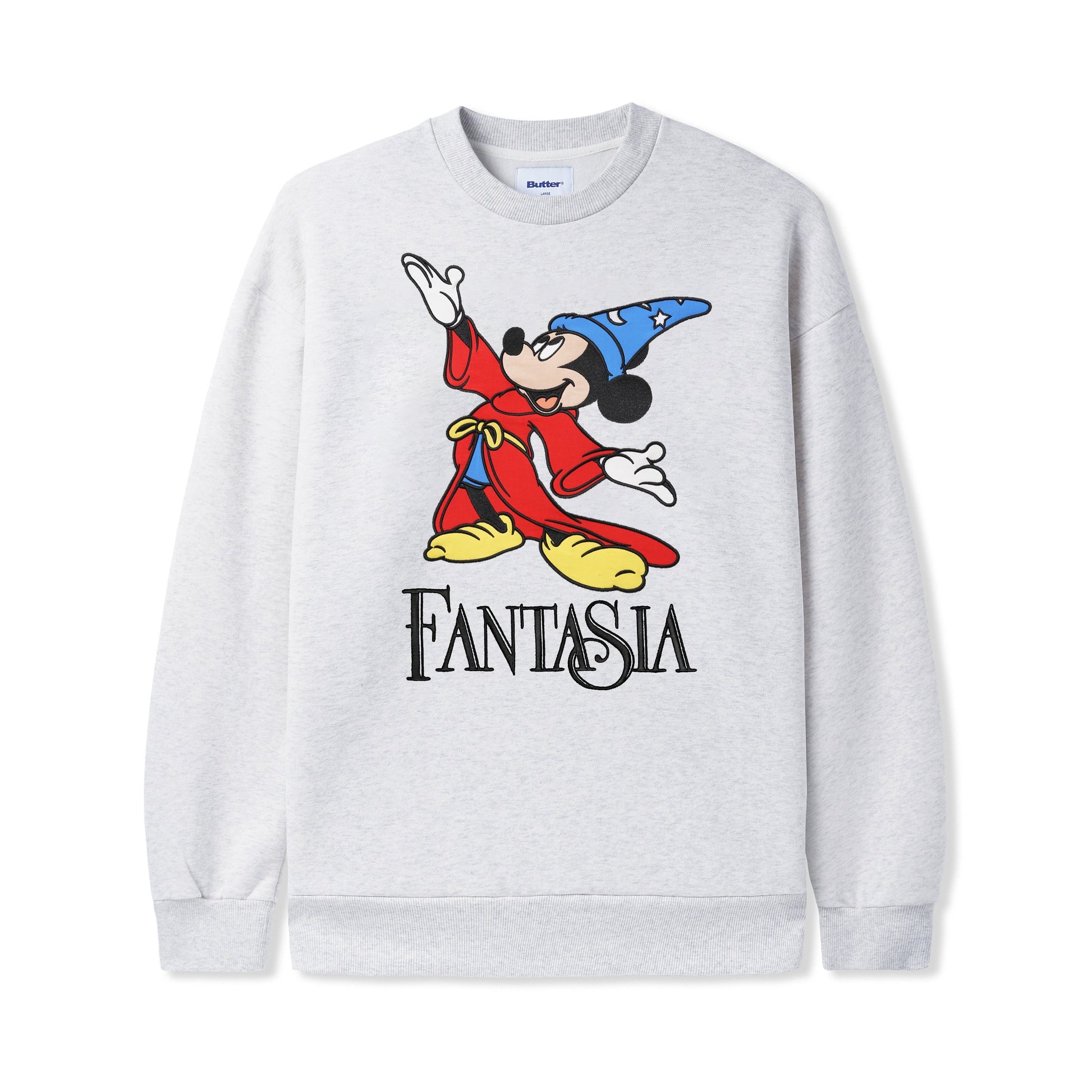  Fantasia Crewneck, Ash Grey
