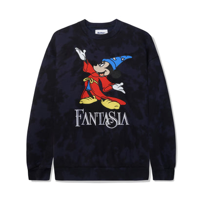  Fantasia Crewneck, Navy Tie Dye