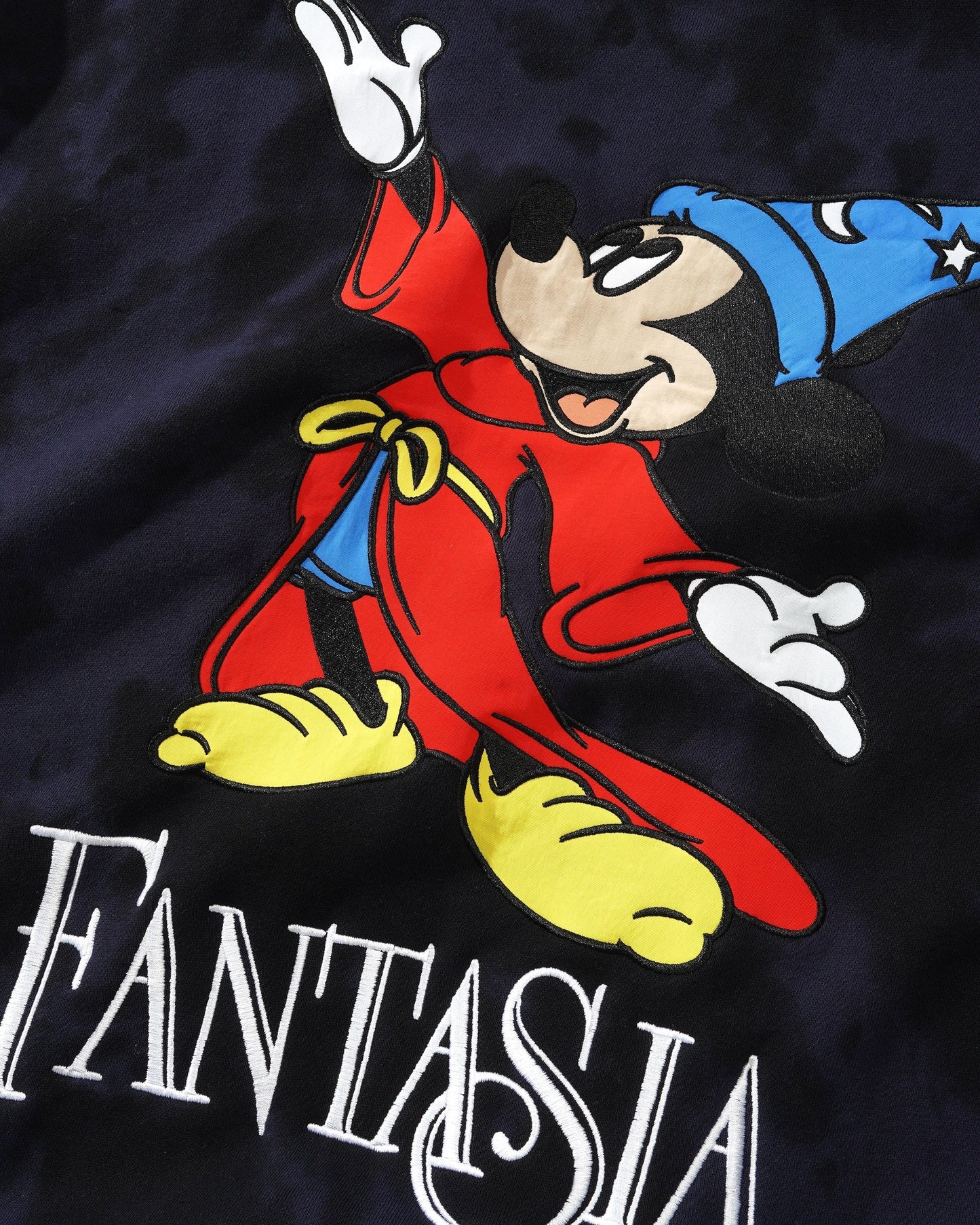  Fantasia Crewneck, Navy Tie Dye