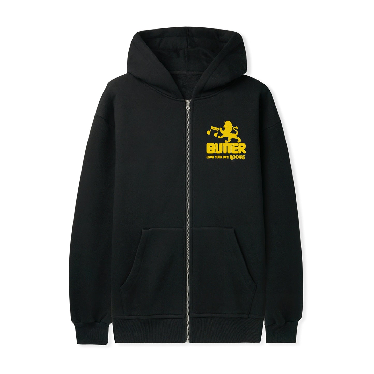  Grow Zip-Thru Hood, Black