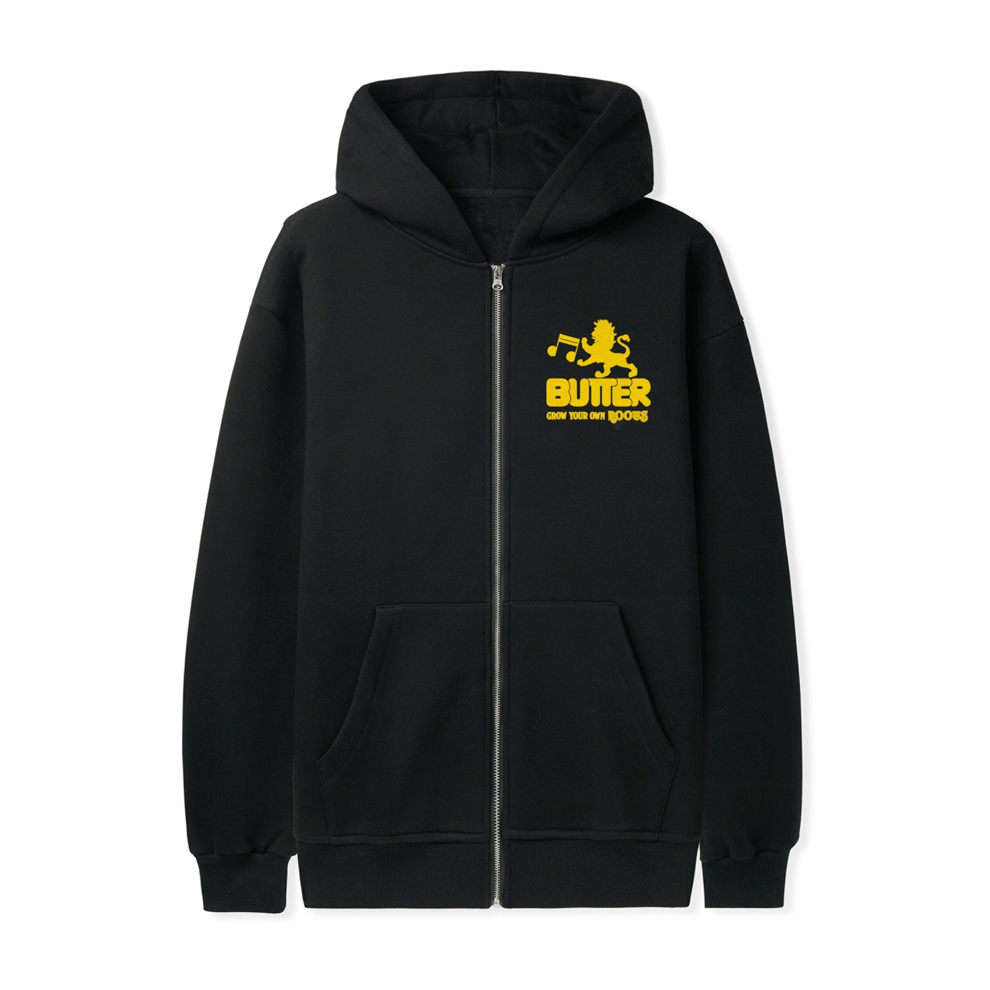  Grow Zip-Thru Hood, Black