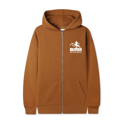  Grow Zip-Thru Hood, Saddle