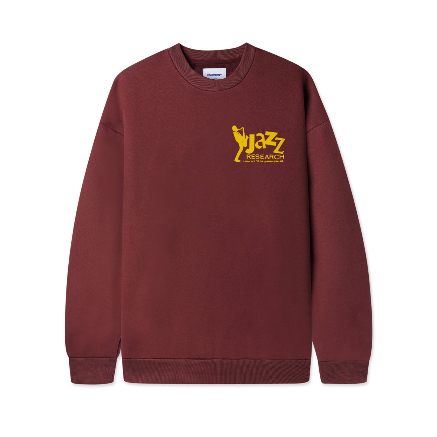  Jazz Research Crewneck, Sangria