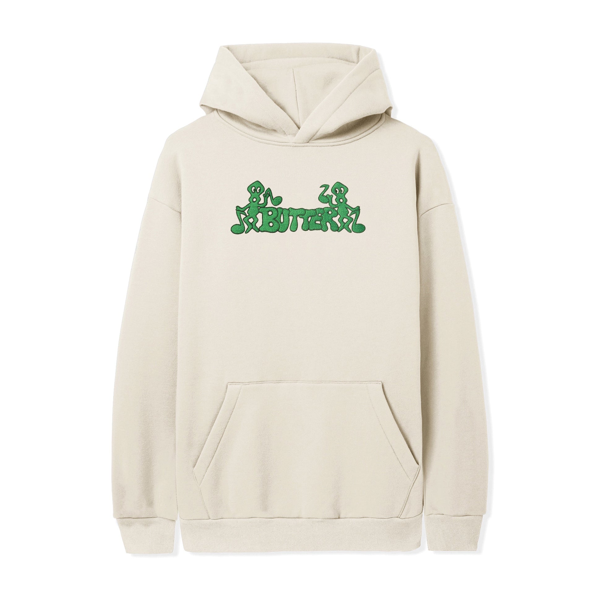  Notes Embroidered Pullover, Cream