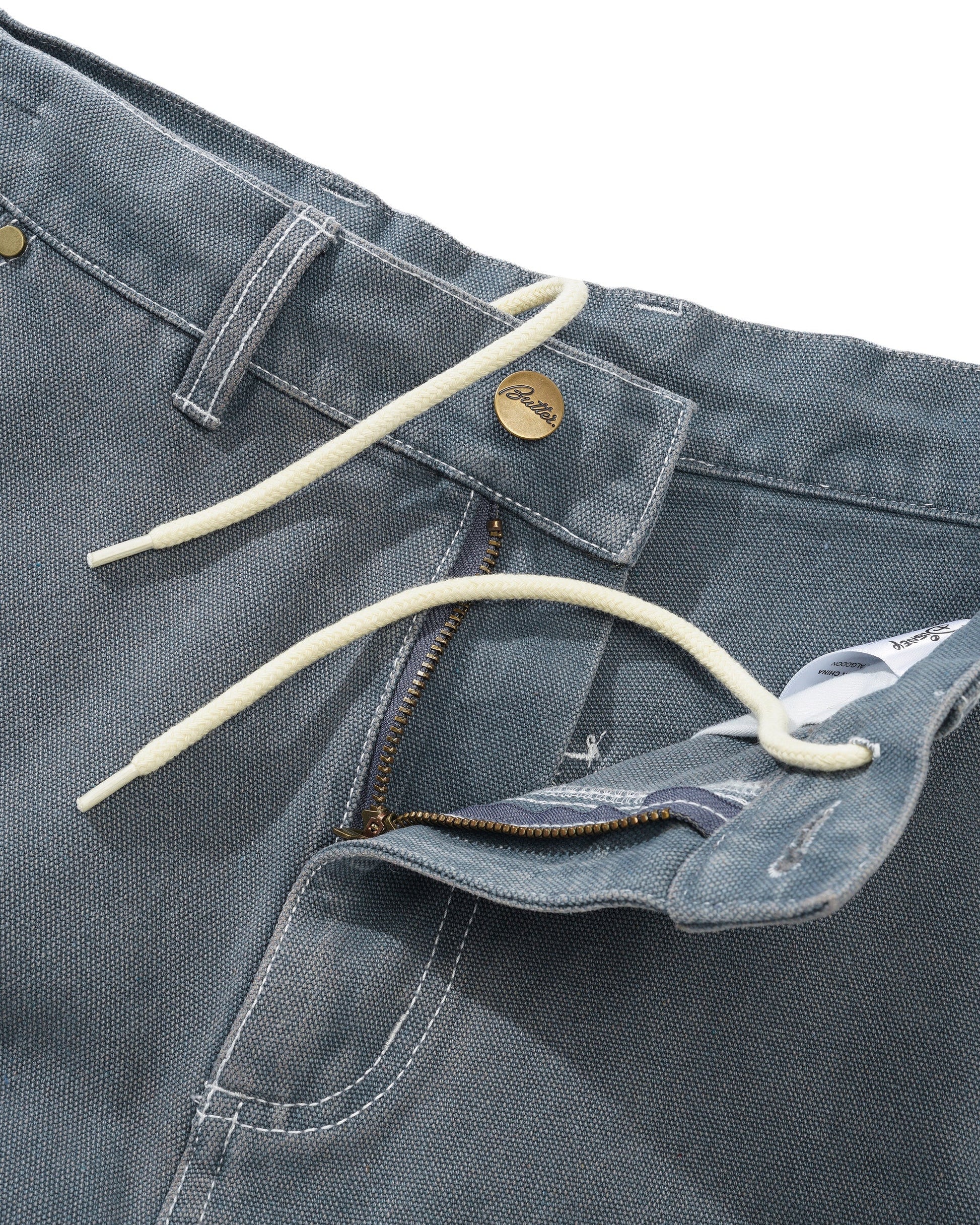  Patch Work Shorts, Slate