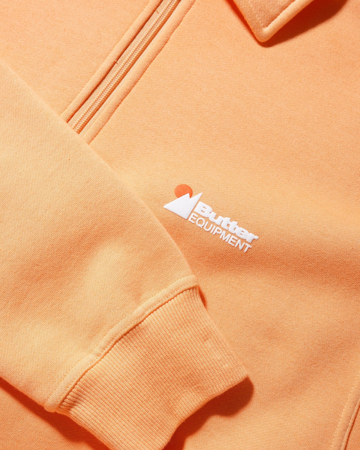  Pigment Dye 1/4 Zip Pullover, Sorbet