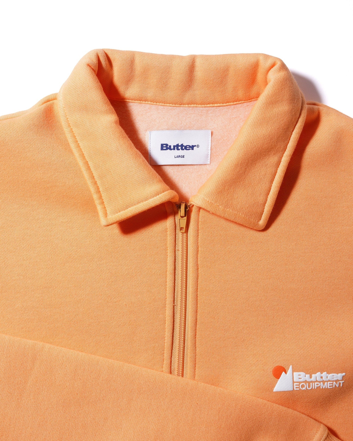  Pigment Dye 1/4 Zip Pullover, Sorbet