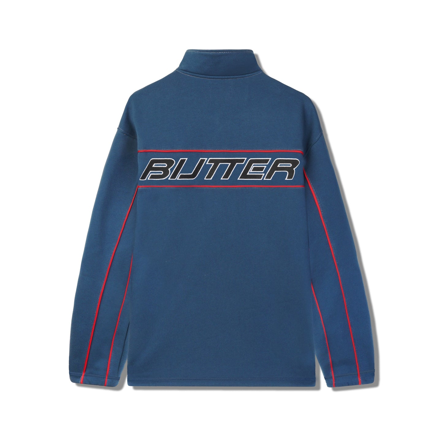  Pipe 1/4 Zip Pullover, Slate Blue