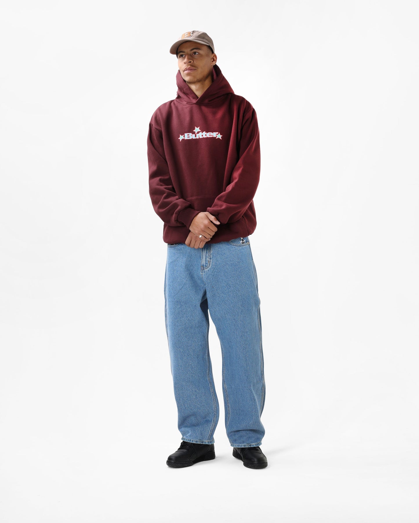  Star Logo Pullover, Maroon