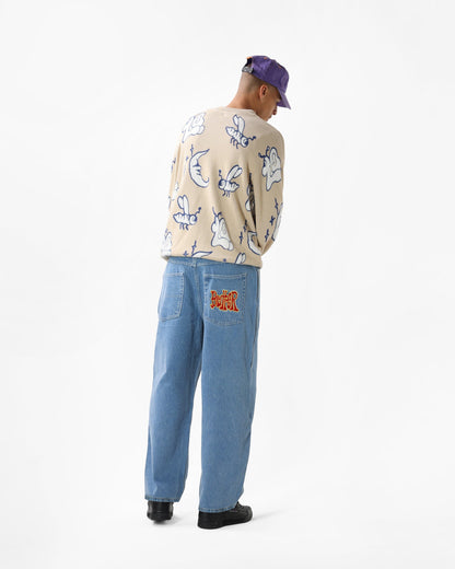  Rounded Logo 6 Panel Cap, Washed Grape