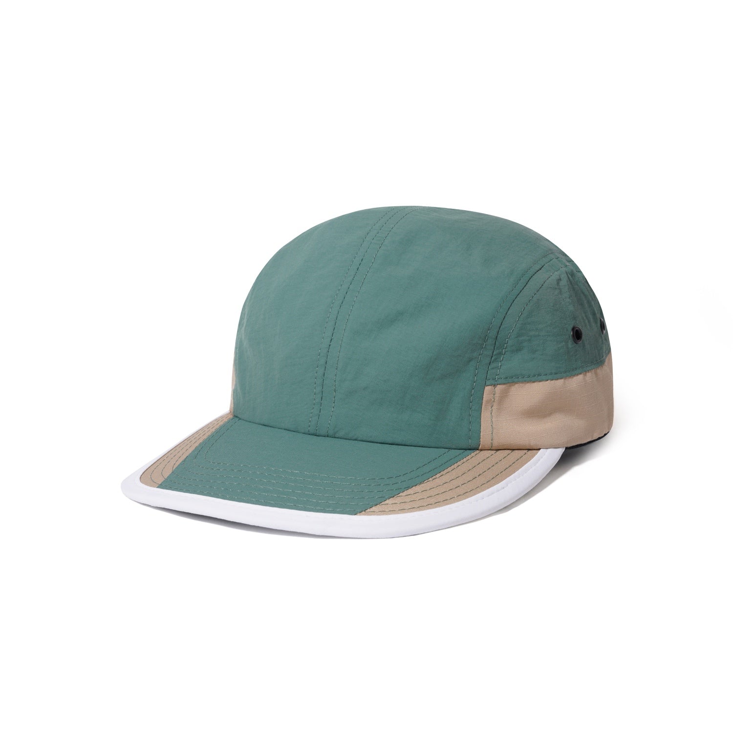  Ripstop Trail 5 Panel Cap, Sand / Forest
