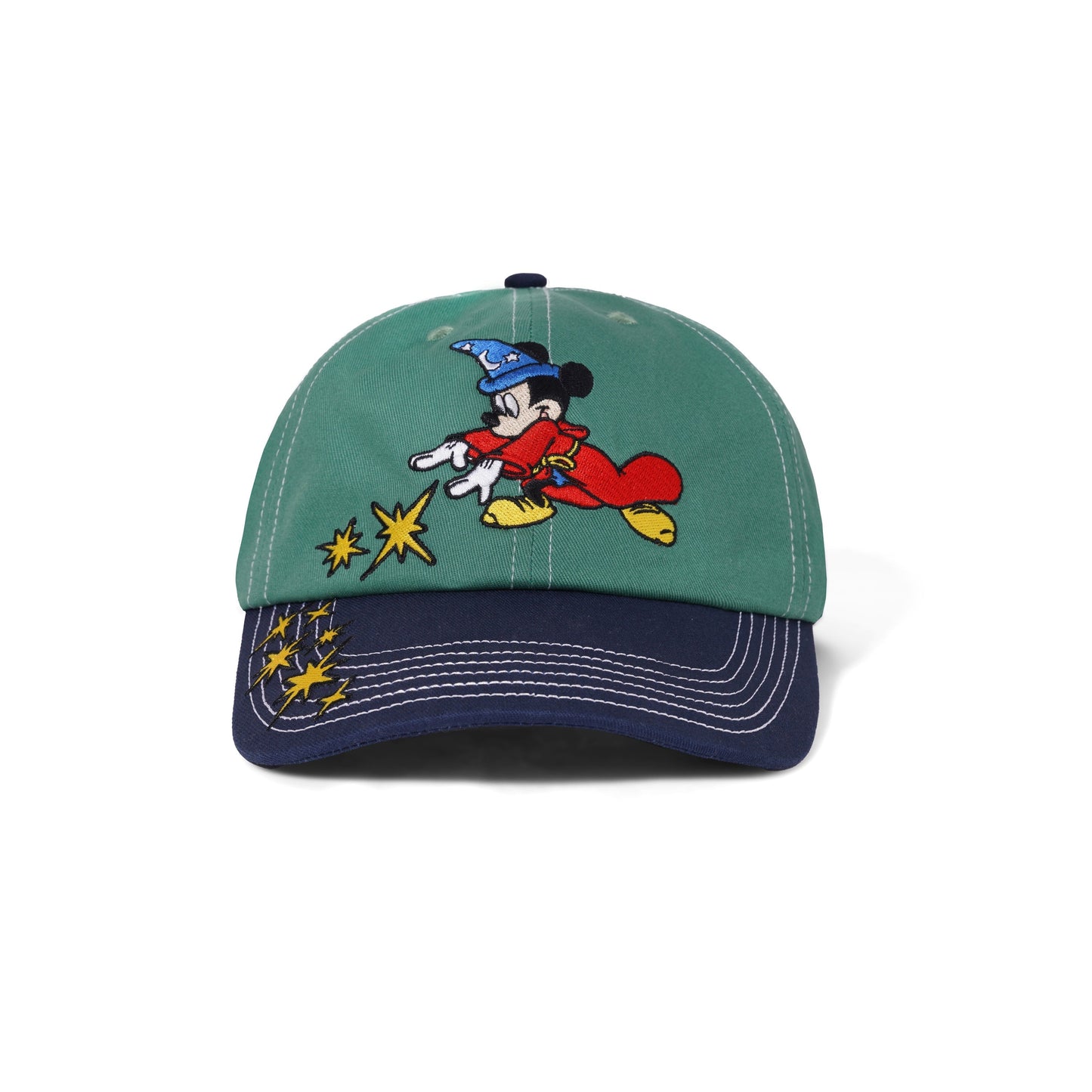  Sorcerer 6 Panel Cap, Sage / Navy