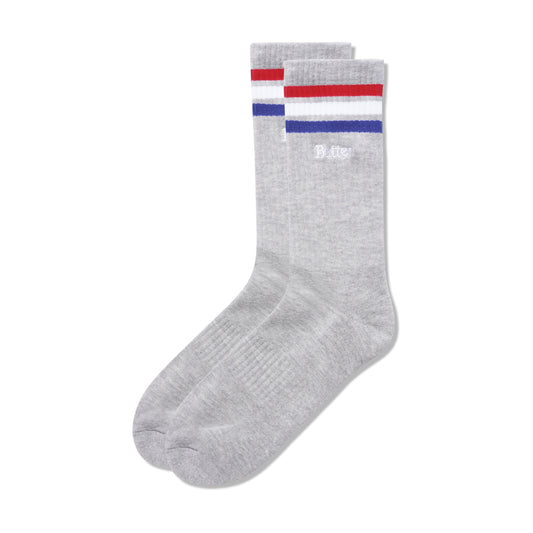  Stripe Socks, Grey