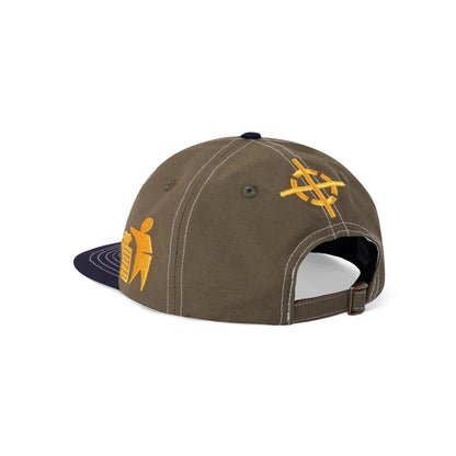  Symbols 6 Panel Cap, Army / Navy
