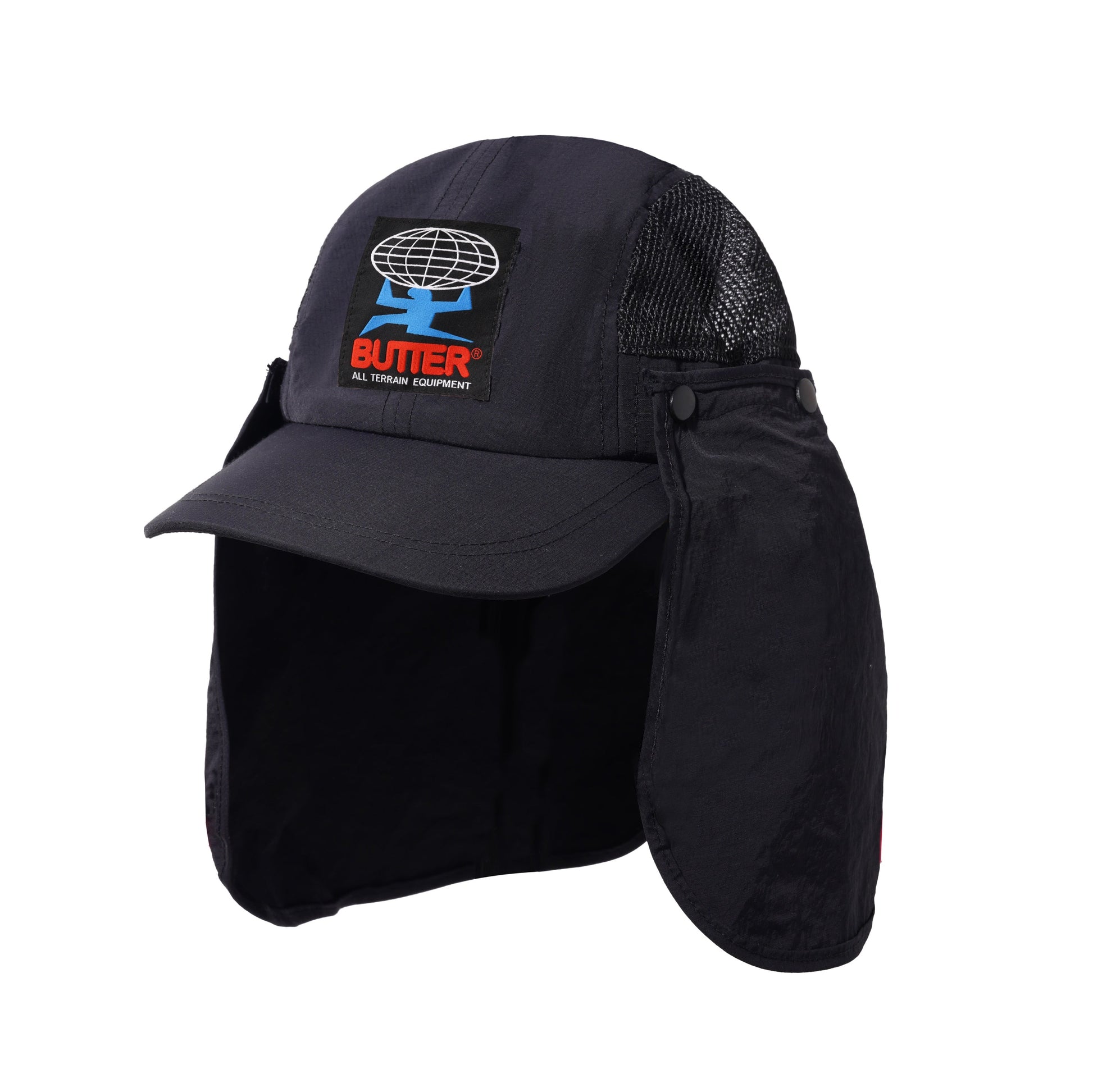  All Terrain 5 Panel Cap, Black
