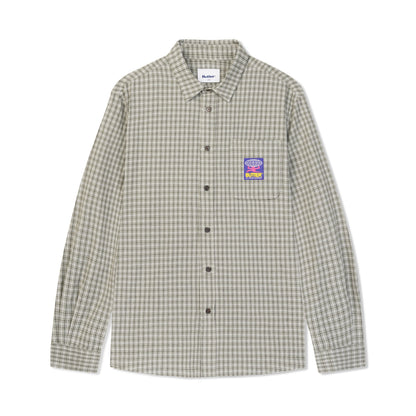  Terrain L/S Shirt, Grey / Black