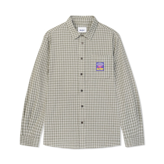 Terrain L/S Shirt, Grey / Black