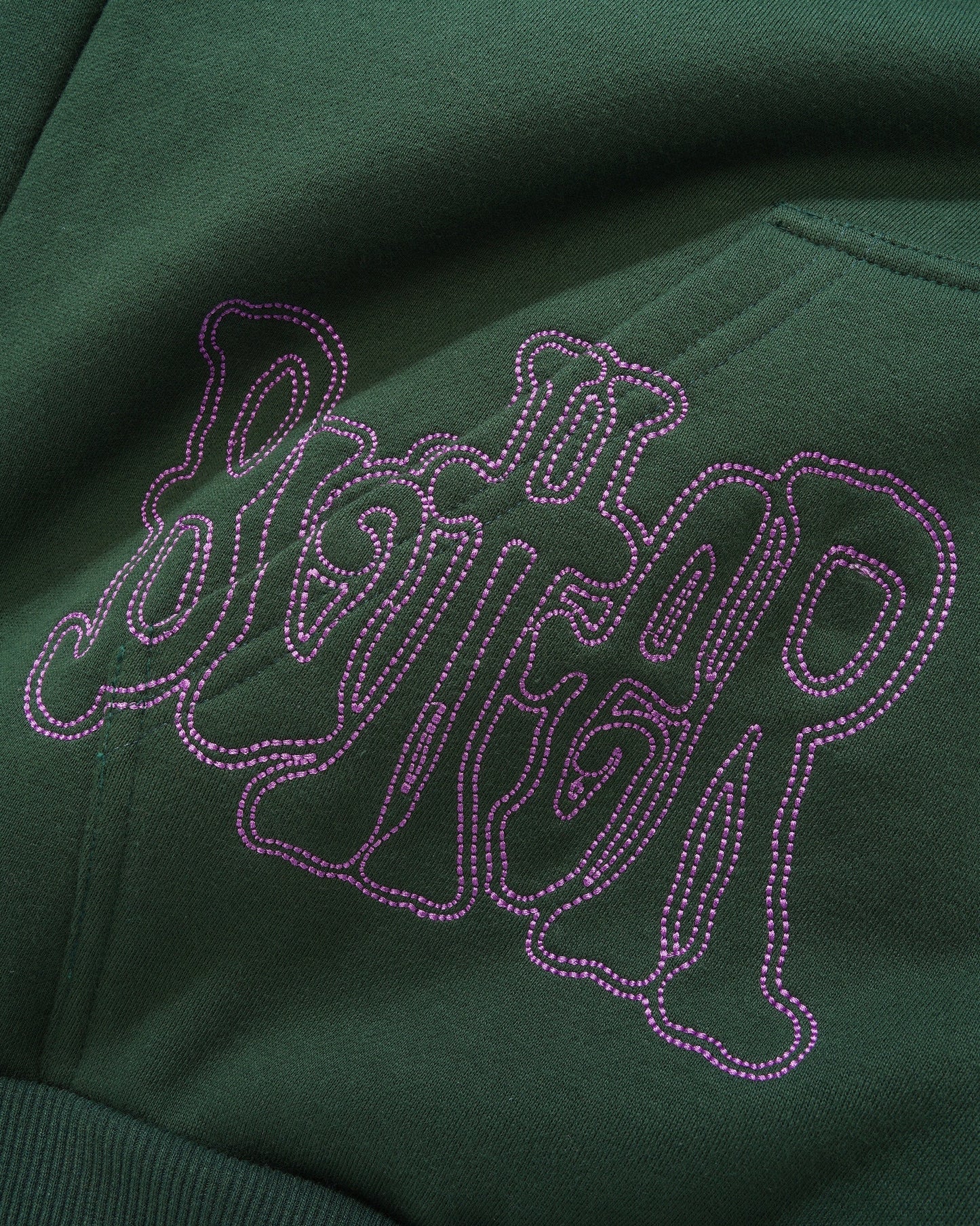  Tour Zip-Thru Hood, Dark Green