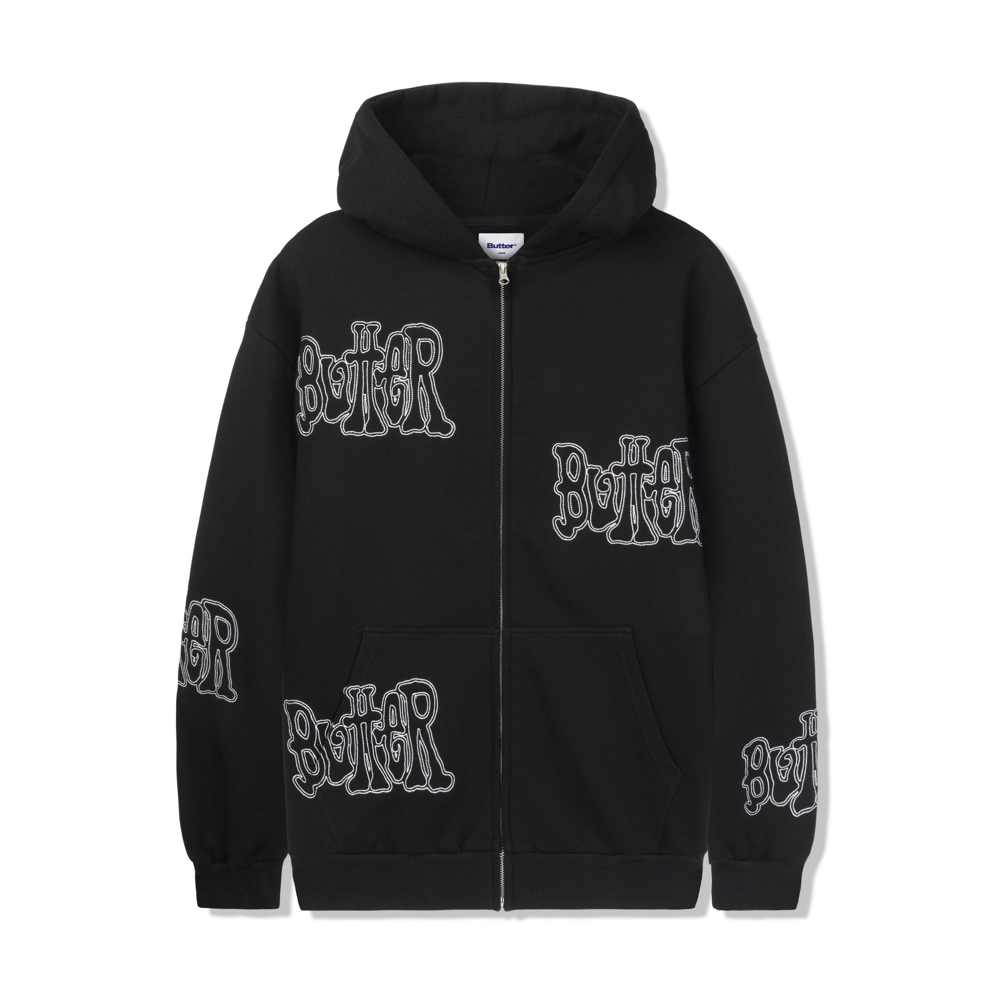  Tour Zip-Thru Hood, Black