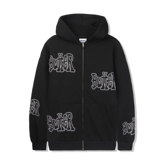  Tour Zip-Thru Hood, Black