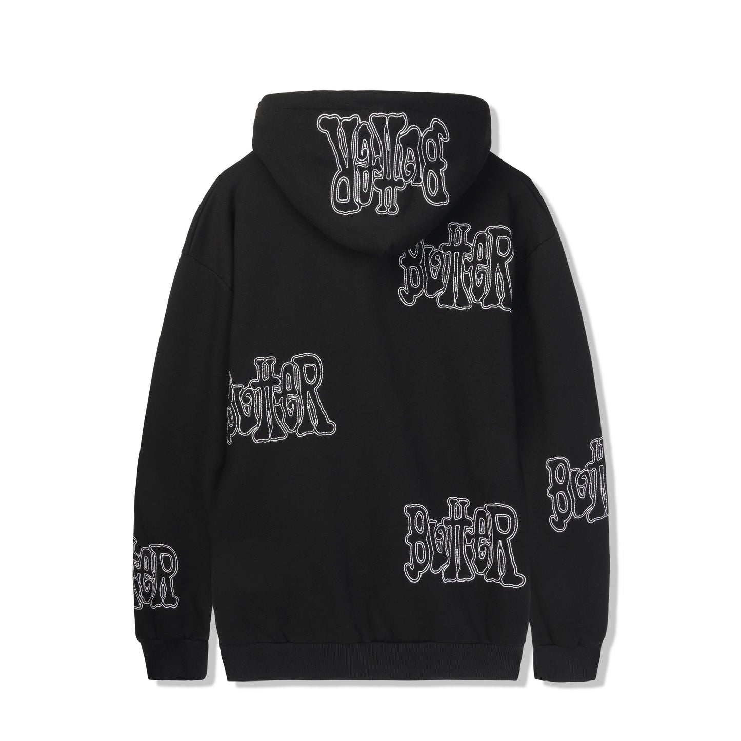 Tour Zip-Thru Hood, Black