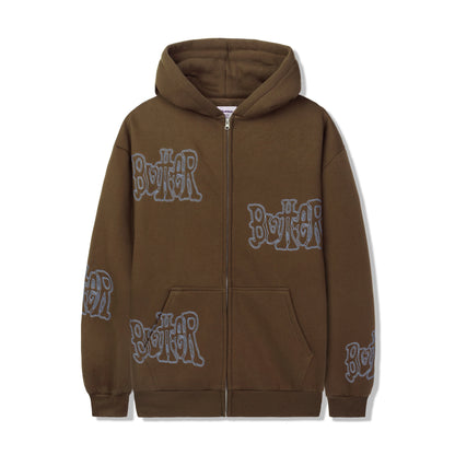  Tour Zip-Thru Hood, Chocolate