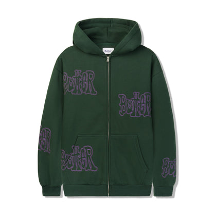  Tour Zip-Thru Hood, Dark Green