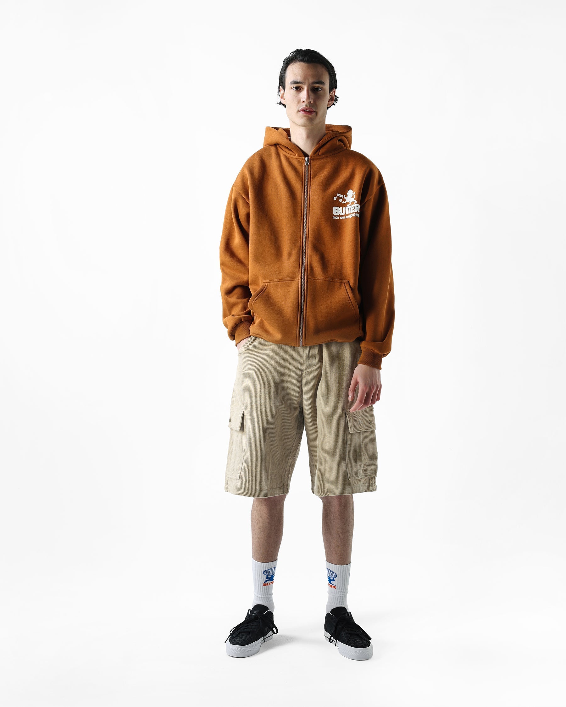  Grow Zip-Thru Hood, Saddle
