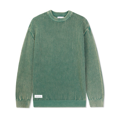  Washed Knitted Sweater, Washed Army