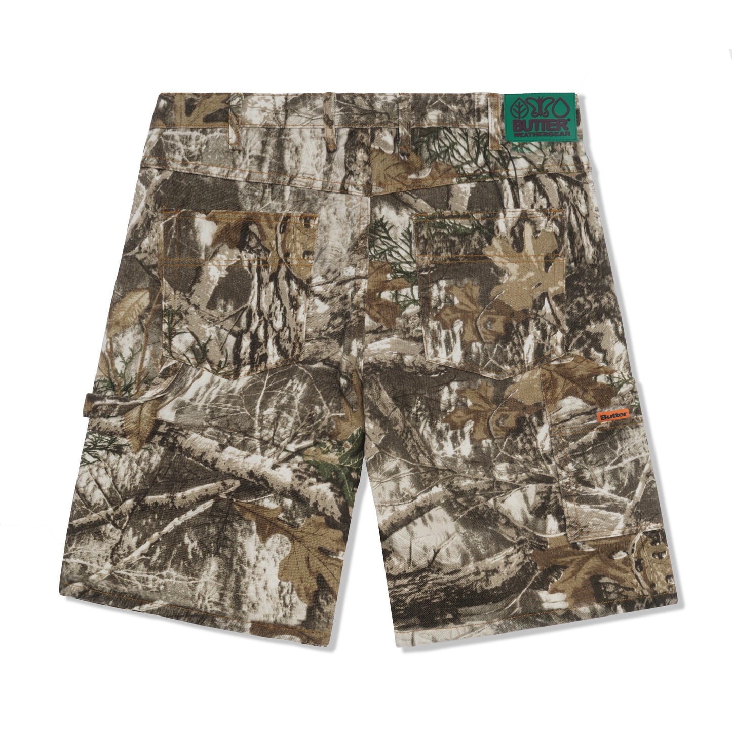  Weathergear Heavy Weight Denim Shorts, Forest Camo