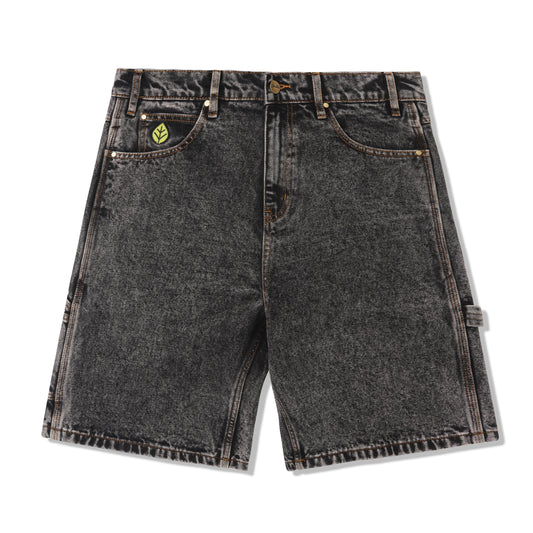  Weathergear Heavy Weight Denim Shorts, Gun Metal
