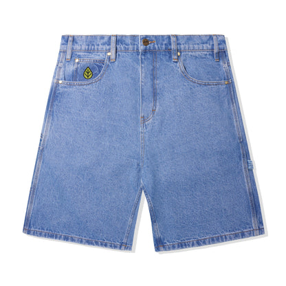  Weathergear Heavy Weight Denim Shorts, Washed Indigo