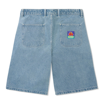  Work Shorts, Washed Indigo