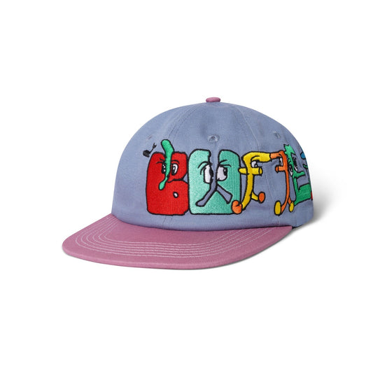  Zorched 6 Panel Cap, Slate / Berry