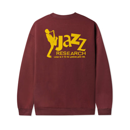  Jazz Research Crewneck, Sangria